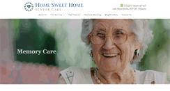 Desktop Screenshot of hshseniorcare.com